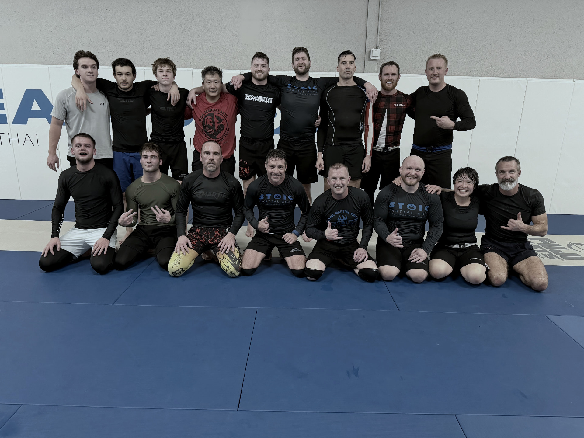 Adult BJJ class at Stoic Martial Arts in Chanhassen, Minnesota