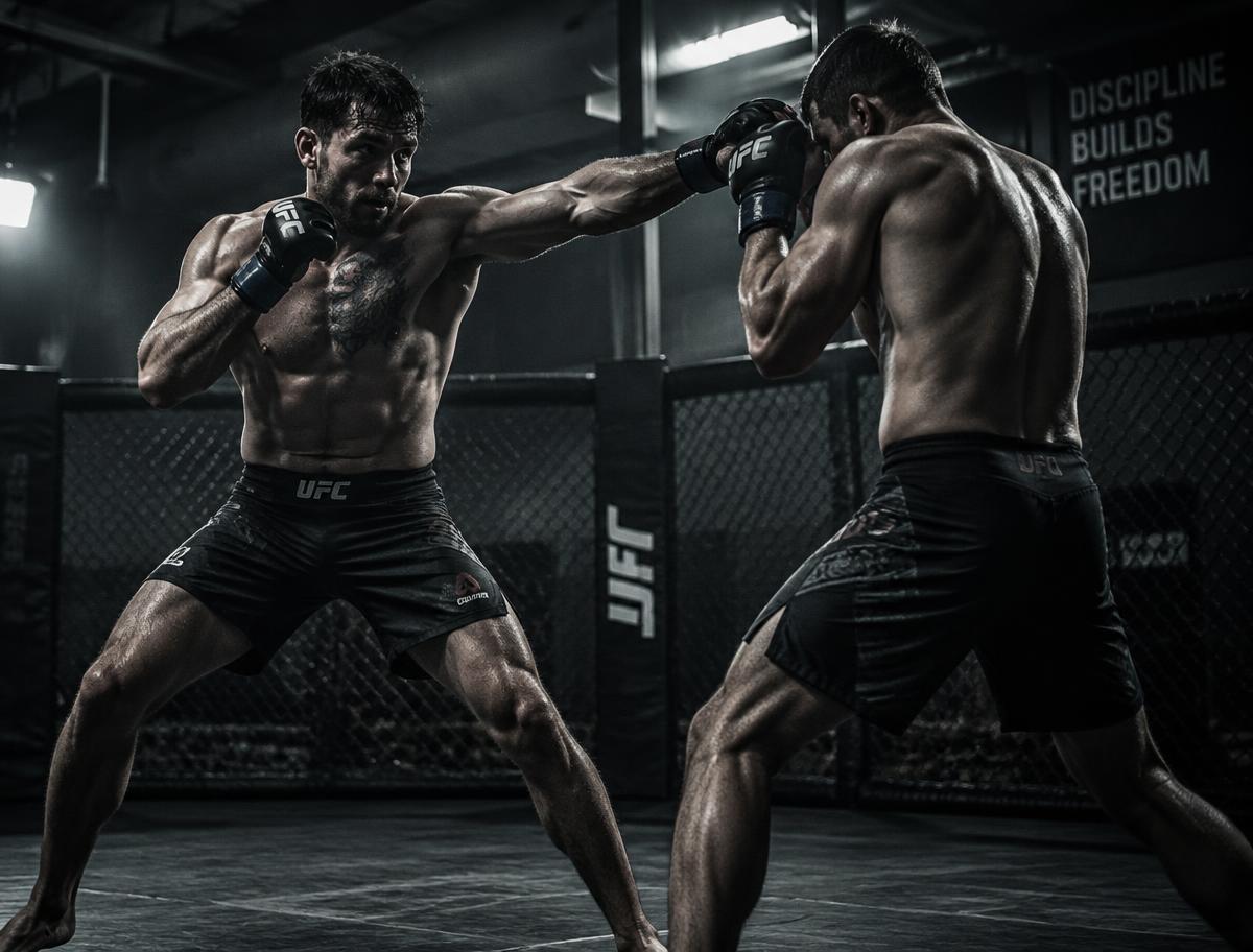 Mixed martial arts training at Stoic Martial Arts in Chanhassen, Minnesota